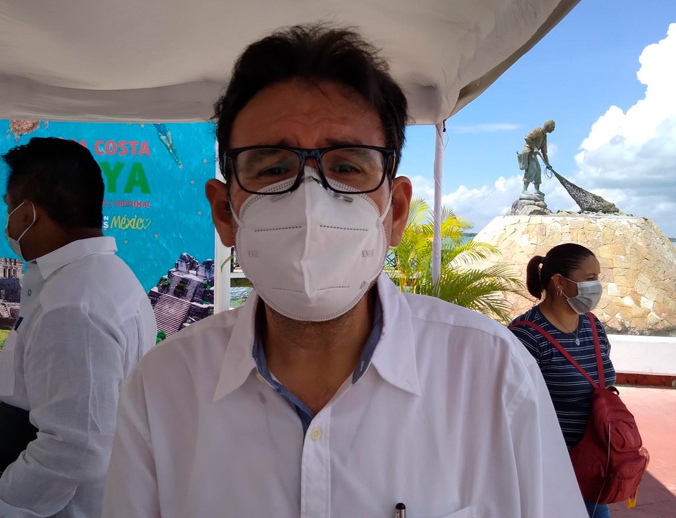 Falta de recursos impide programa de videocámaras en el sur de Quintana Roo; no se sabe si operan al 100 las instaladas: Juan Minguer.