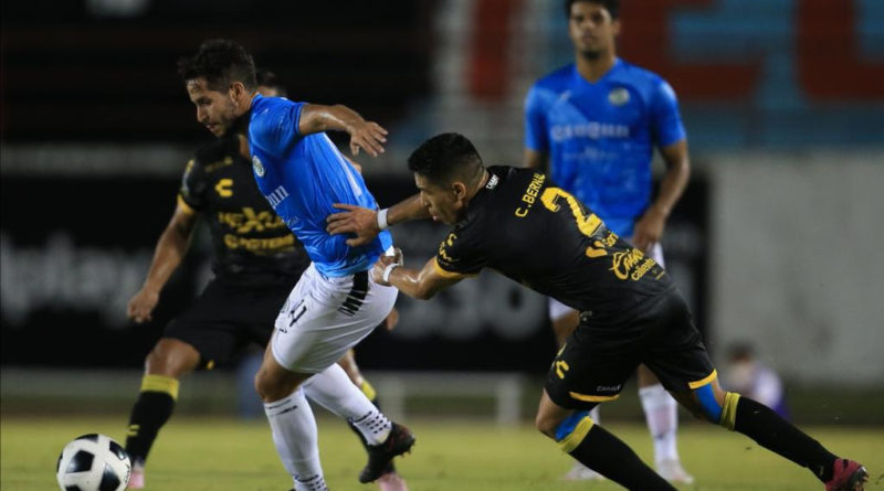 CANCÚN FC NO SABE GANAR EN CASA; EMPATÓ A UN GOL CON LA 'JAIBA BRAVA'.