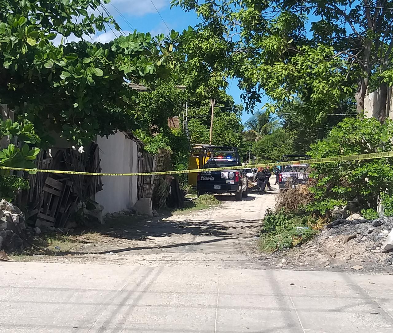 El ataque se registró en la Región 234 de Cancún, entre las calles 195 y 192.