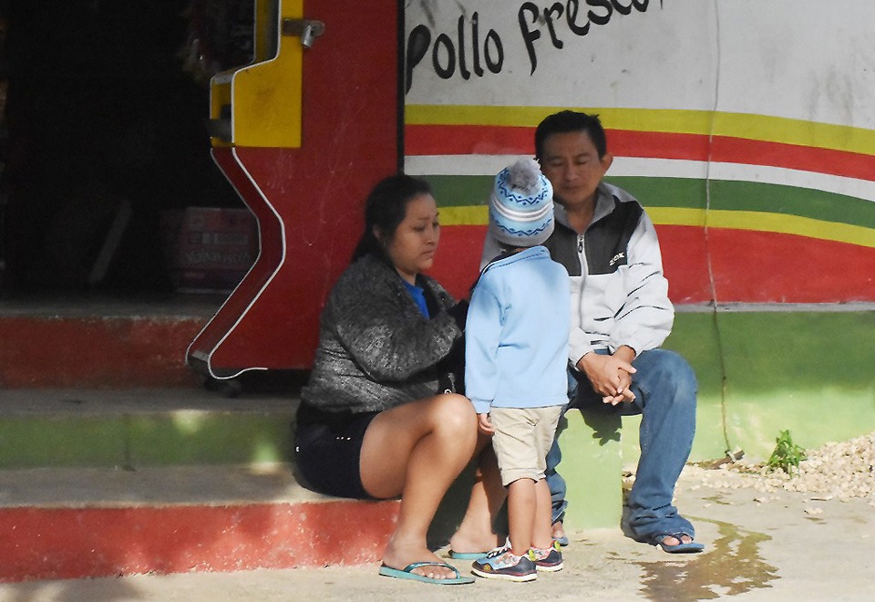 Las familias de escasos recursos son los más perjudicados por la heladez en la Zona Maya de Quintana Roo.